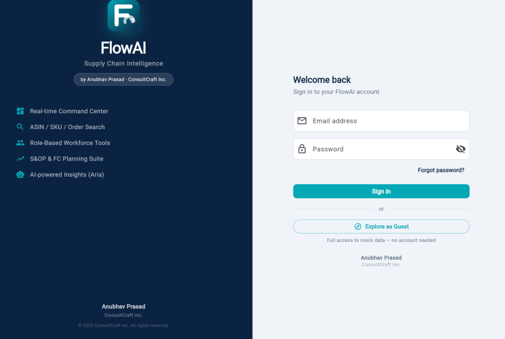 FlowAI App Showcase